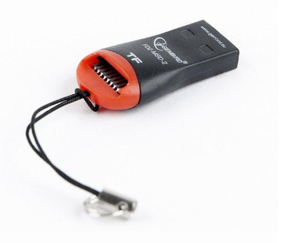 Lector de tarjetas Micro sd a USB Gembird / FD2-MSD-3 - Imagen 2