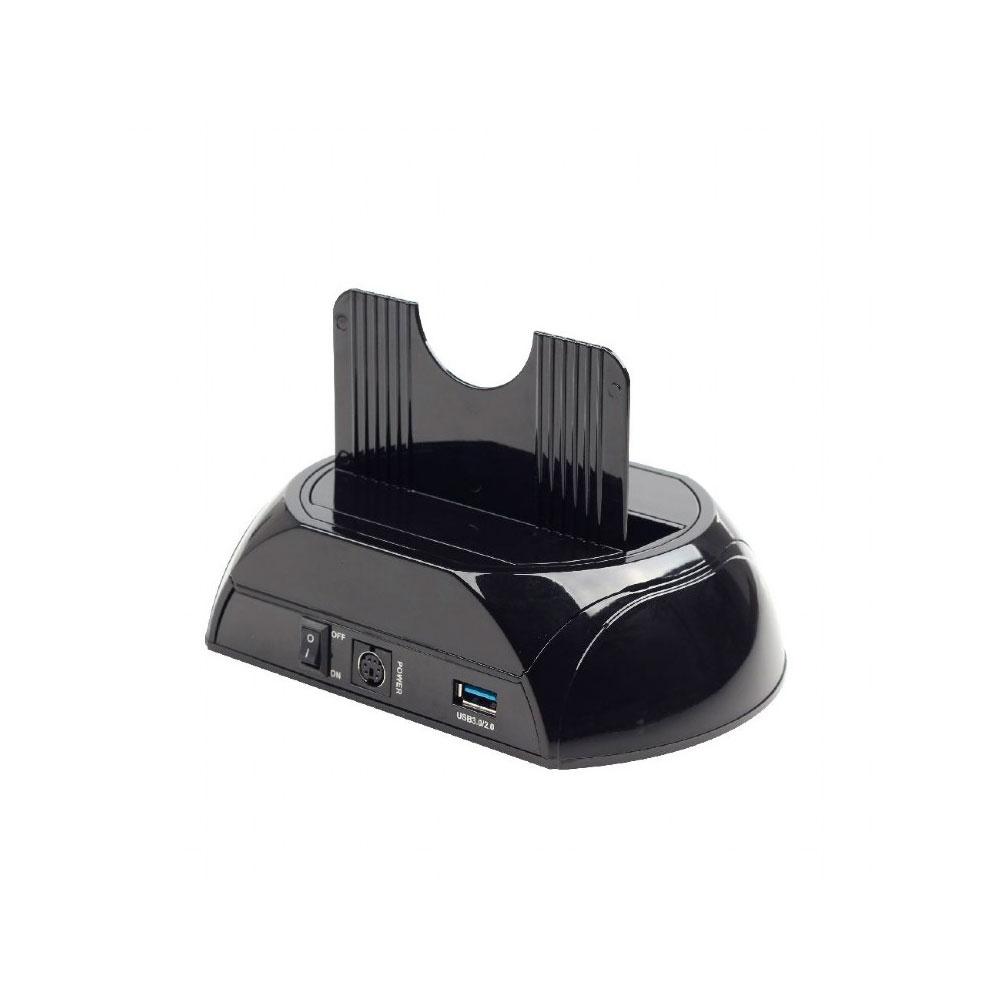 Docking station Gembird Sata 2.5 / 3.5 / HDD - SSD / USB 3.0 / Negro / HD32-U3S-2 - Imagen 4