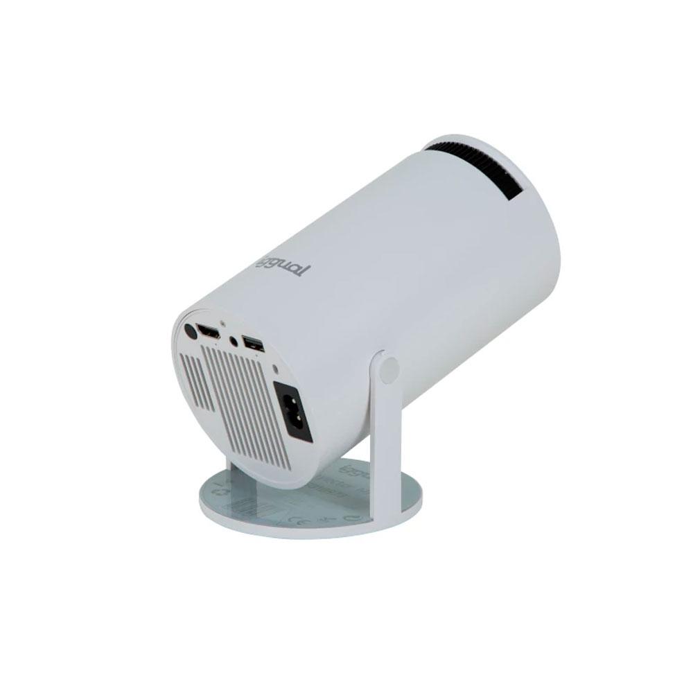 Proyector mini Iggual MP720p / 120 Lumenes / Wifi / Bluetooth / HDMI / Android TV / Blanco / IGG318973 - Imagen 2