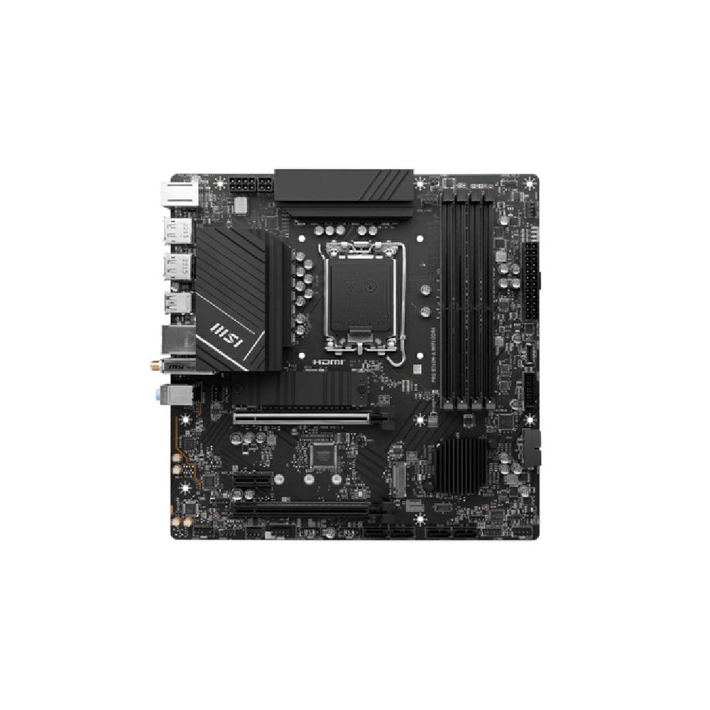 Placa base MSI PRO B760M-A / Socket LGA1700 / ATX / DDR4 / 911-7D99-055 - Imagen 2