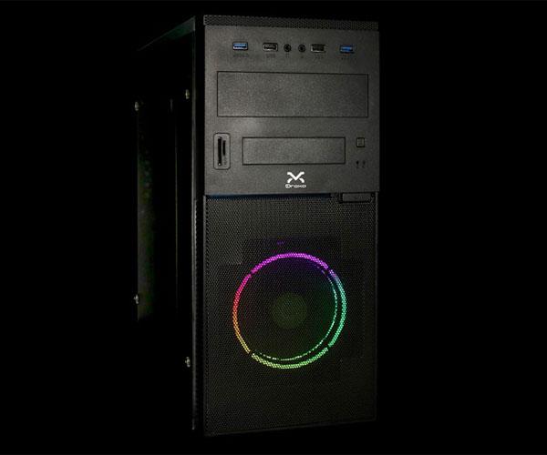 Caja ATX Gaming Droxio IRATI / Usb 3.0 / Lateral Metacrilato / Fan RGB 120mm - Imagen 2