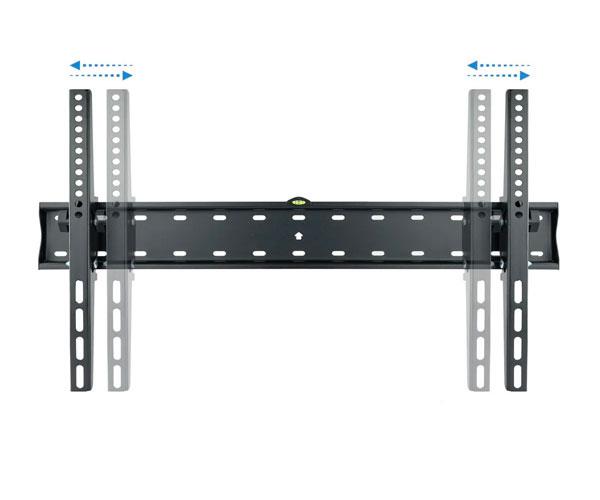 Soporte Tv de 37 a 70" inclinable -12º +12º / Negro / Tooq Lp4270t-b" - Imagen 2