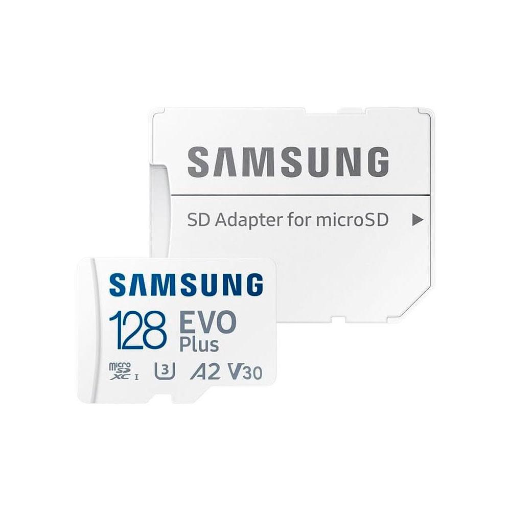 Micro Sd Xc Samsung Evo Plus UHS-I U3 V30 / 128Gb / Clase 10 / Incluye Adaptador Sd - Imagen 2