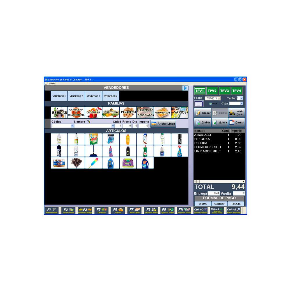 Software Programa de Gestión Especifica MERCASOF para SUPERMERCADOS - Imagen 2