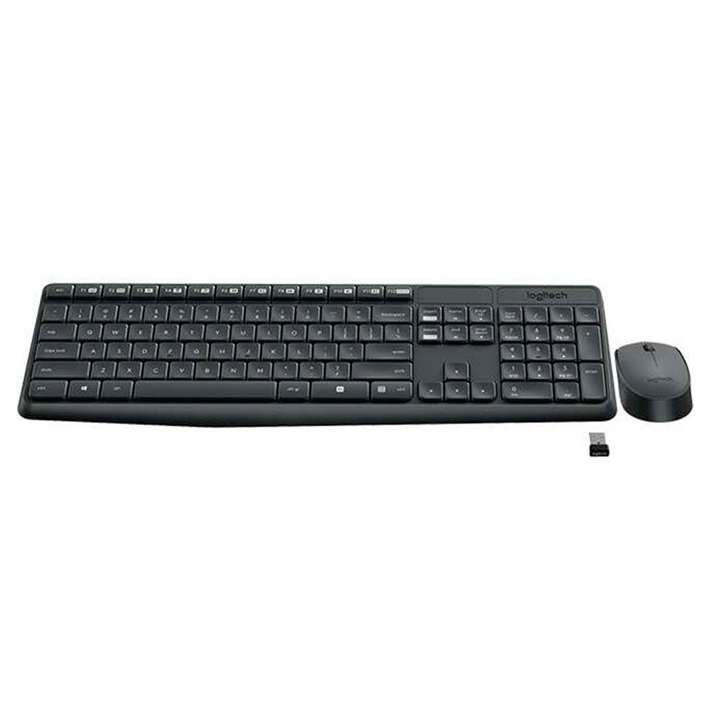 Combo Teclado + Raton Inalámbrico Logitech MK235 Negro - Imagen 2