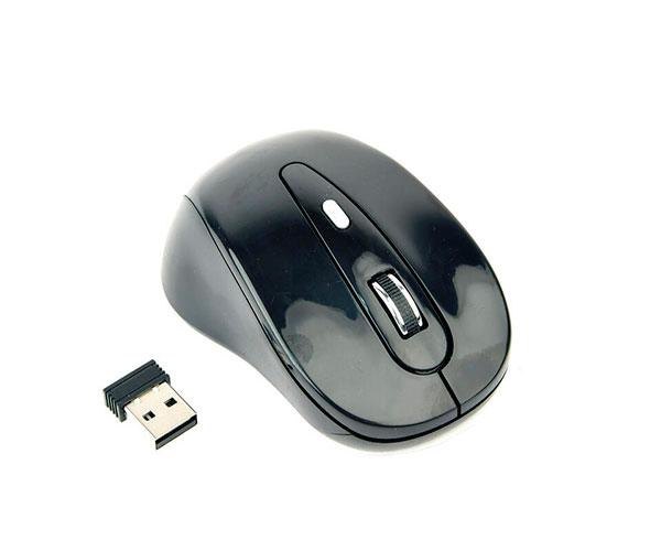 Raton óptico inalámbrico Gembird / 1600 Dpi / 6 Botones / Negro-Gris / MUSW-6B-01 - Imagen 2