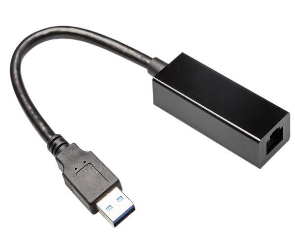 Adaptador conversor USB 3.0 a Ethernet Gigabit RJ45 15cm Gembird / NIC-U3-02