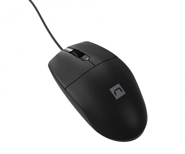 Raton USB Natec Ruff Plus Negro / 1200 Dpi / NMY-2021 - Imagen 3