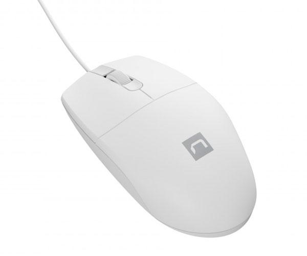 Raton USB Natec Ruff 2 Blanco / 1000 Dpi / Ambidiestro NMY-1988 - Imagen 3