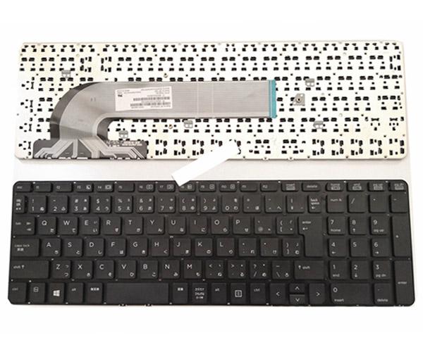 Teclado para portátil Ocasión HP Probook 450 g0 / 450 g1 / 450 g2 / 455 g1 / Negro con marco / Japones teclas en castellano