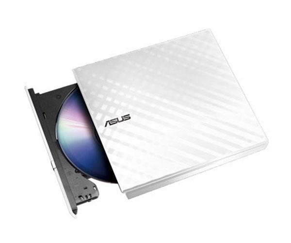 Grabadora Externa Asus USB 2.0 / DVD-RW / Slim / Blanca / sdrw-08d2s-u lite