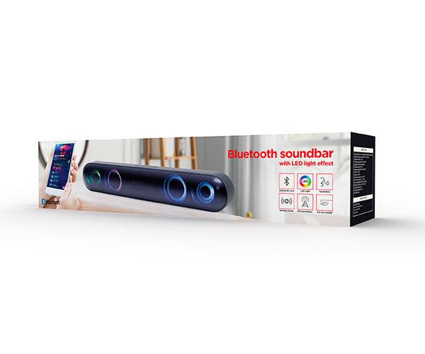Barra de sonido Bluetooth GMB Audio / 2x5w / Jack 3.5mm / RGB / Mp3 MicroSd - Usb - Aux / SPKBT-BAR400L - Imagen 4