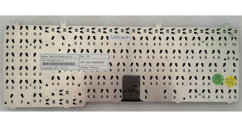 Teclado compatible para portátil PACKARD BELL W7600 series - Imagen 2