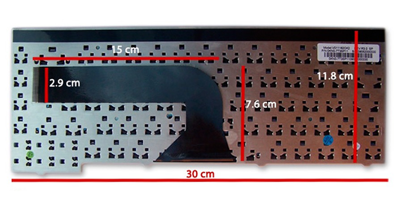 Teclado compatible para portátil ASUS Z94 - Imagen 2