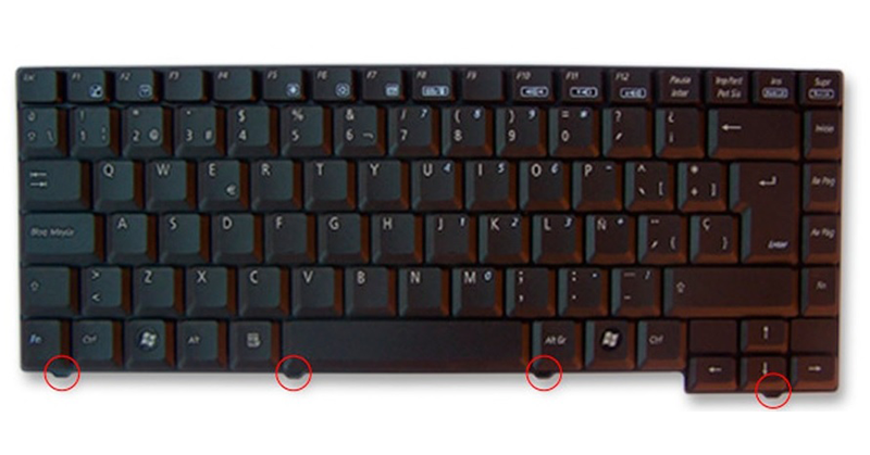 Teclado compatible para portátil ASUS Z94