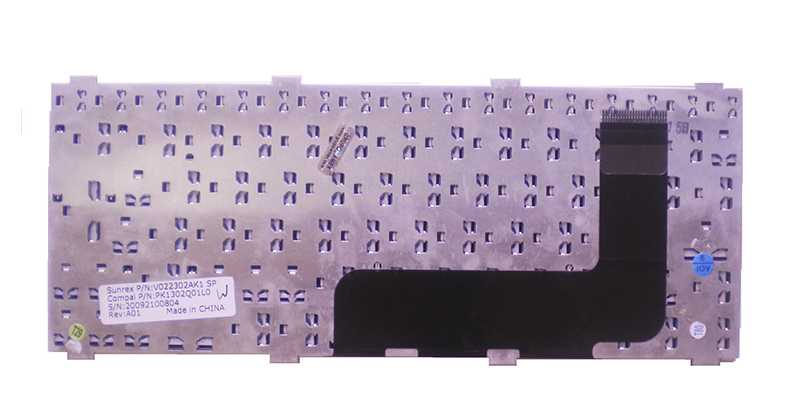 Teclado compatible para portátil DELL v1200 negro - Imagen 2