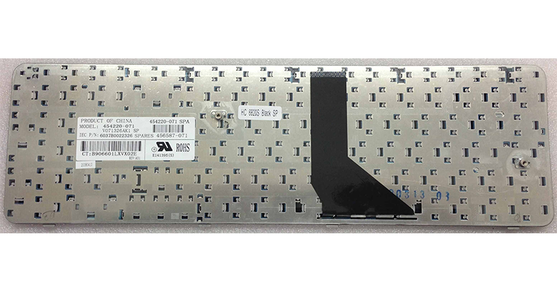 Teclado compatible para portátil HP 6820 / 6820s negro - Imagen 2