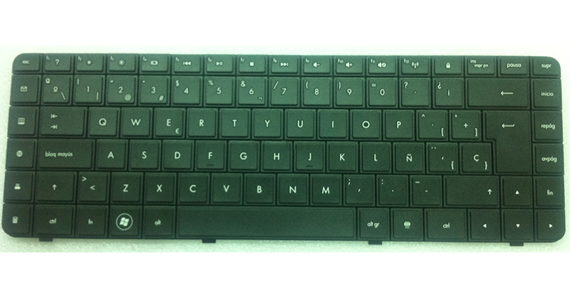 Teclado compatible para portátil HP g62 / cq62 / cq56 / g56 / 6555b / 6550b negro