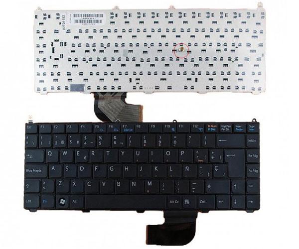 Teclado compatible para portátil SONY vgn-ar / vgn-fe series negro