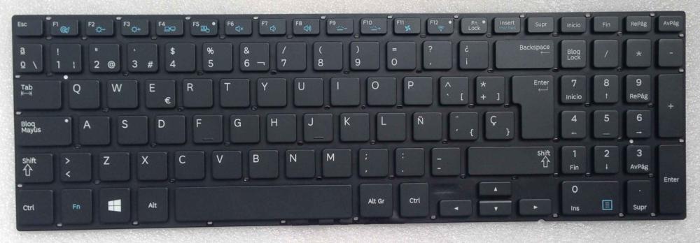 Teclado compatible para portátil SAMSUNG 770z5e retroiluminado