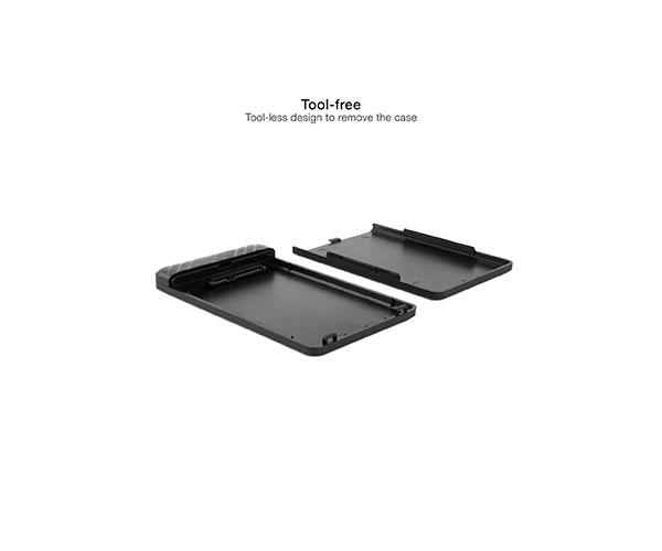 Caja externa 2.5 USB 3.1 Gen 1 / Sata / Tooq / 9.5mm / Led Verde / TQE-2500B - Imagen 2