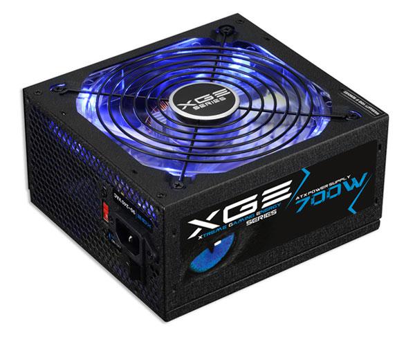 Fuente alimentacion ATX 700w Tooq Xtreme Gaming / 80 plus Bronze / Pfc activo / tqxgeii-700sap