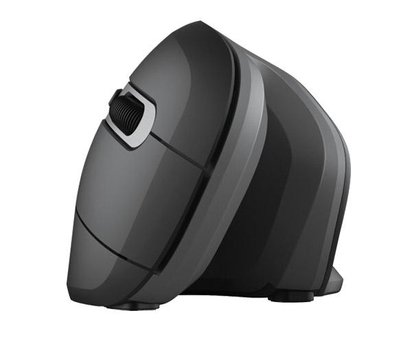Raton Inalambrico Trust Verro Ergonomico / Angulo 60º / 1000-1600dpi / Negro - Imagen 2