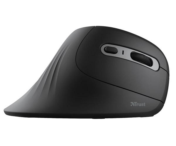 Raton Inalambrico Trust Verro Ergonomico / Angulo 60º / 1000-1600dpi / Negro - Imagen 5