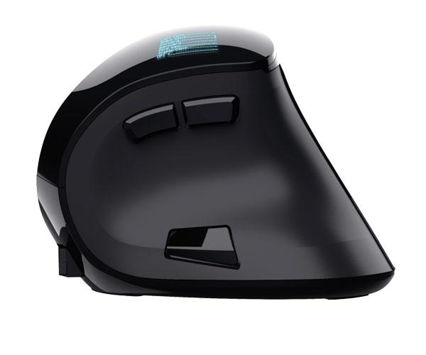 Ratón Inalámbrico Trust Ergonómico Recargable Voxx / Diseño Vertical / 1200-2400 Dpi / 9 Botones / Negro / 23731-02 - Imagen 5