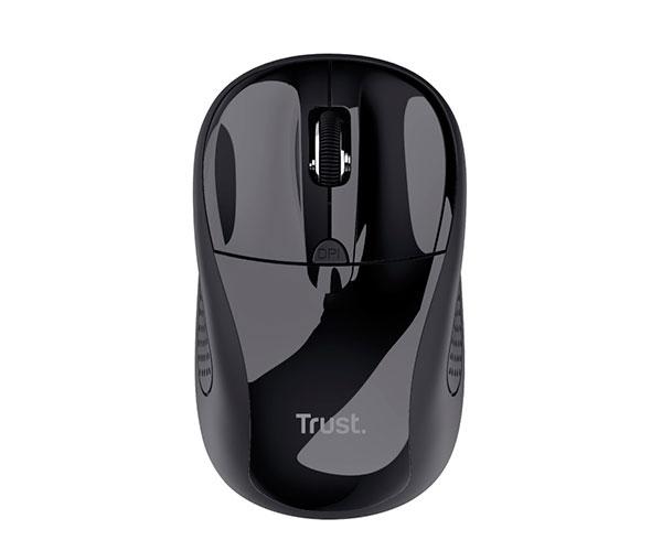Raton Inalambrico Trust Basics / 1600 Dpi / 4 Botones / Ambidiestro / Negro / 24658 - Imagen 2