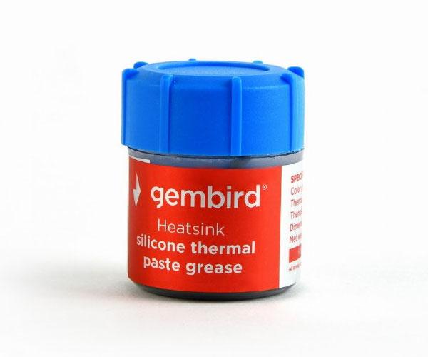 Bote pasta termica 15gr. Gembird / Tg-g15-02 / Gris