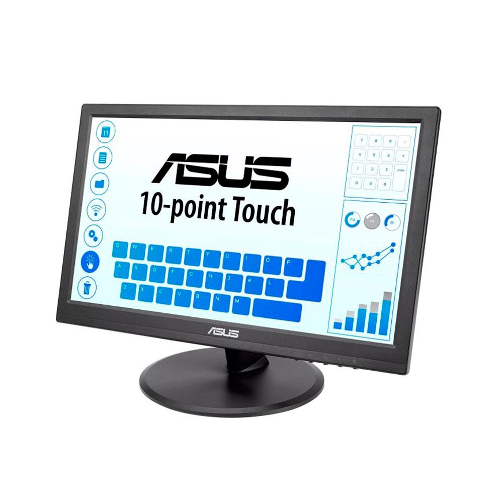 Monitor 15.6 Tactil Capacitiva Asus VT169HE / Full HD IPS / Vga / Hdmi / USB / 5ms / Vesa 75x75 / Negro" - Imagen 2