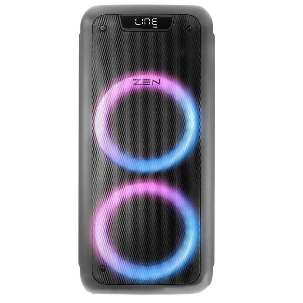 Altavoz Bluetooth 5.0 ZEN PHOENIX / 250W PMPO / Iluminacion RGB / FM / Micro SD / 1x Microfono inalambrico / 3600Mah - Imagen 4