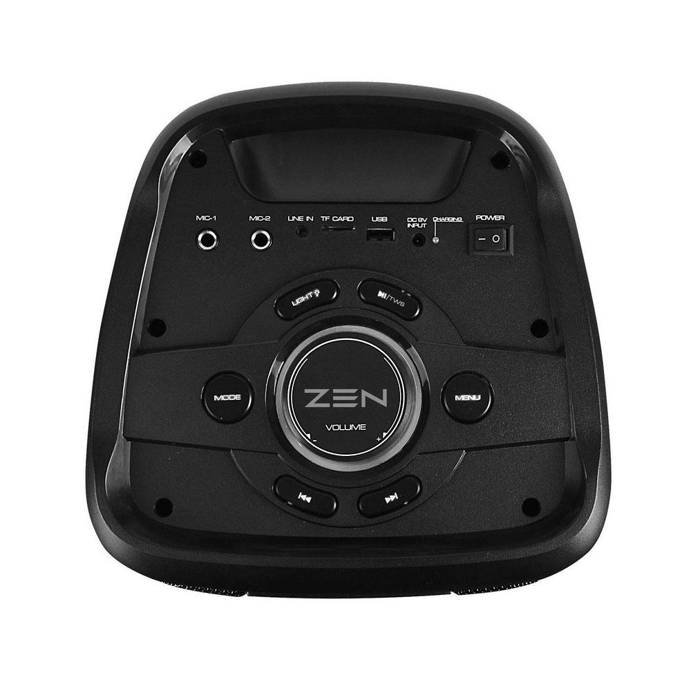 Altavoz Bluetooth 5.0 ZEN PHOENIX / 250W PMPO / Iluminacion RGB / FM / Micro SD / 1x Microfono inalambrico / 3600Mah - Imagen 5